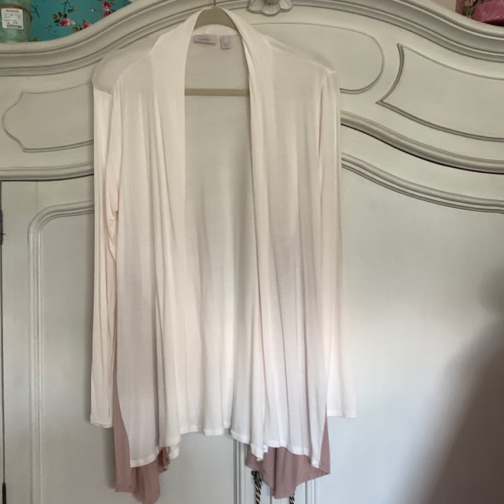 LOGO light weight cardigan